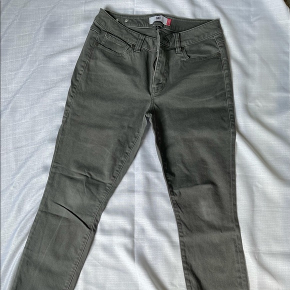 Cabi High Straight Grey Jeans - Picture 3 of 5